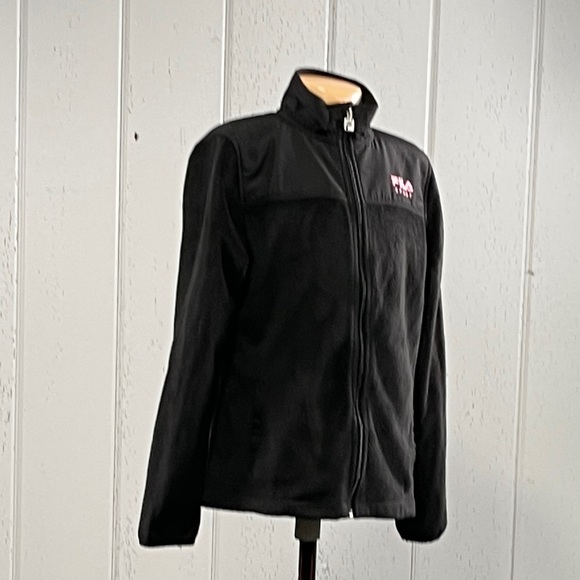 *Fila Sport Junior's Black  Zip Up Fleece Jacket Sz M - Picture 5 of 11